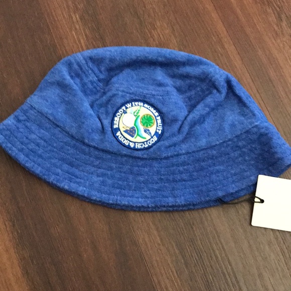 Scotch & Soda Kids' Unisex Towelling Bucket Hat NWT - Picture 2 of 8